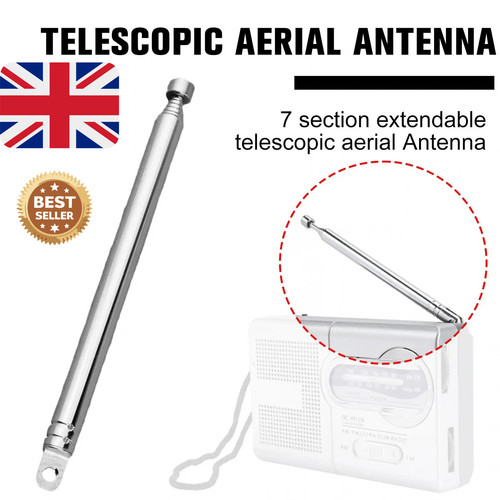 Section telescopic aerial - -,