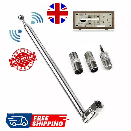 Telescopic dab radio aerial - fm,