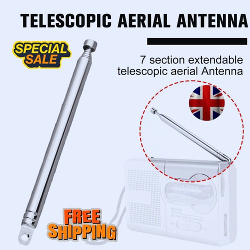 Section telescopic aerial - -,